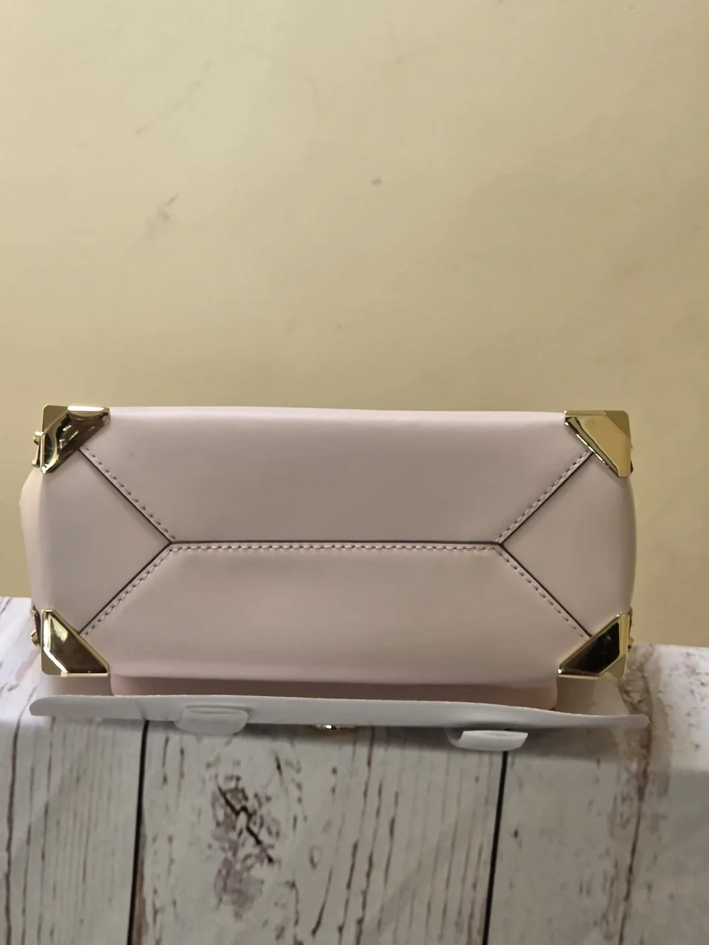 Michael Kors Manhattan Medium Leather Satchel